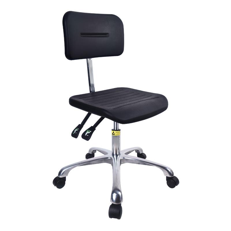 Industrial Safety Working Flexible ESD Antistatic Cleanroom PU Foam Chair