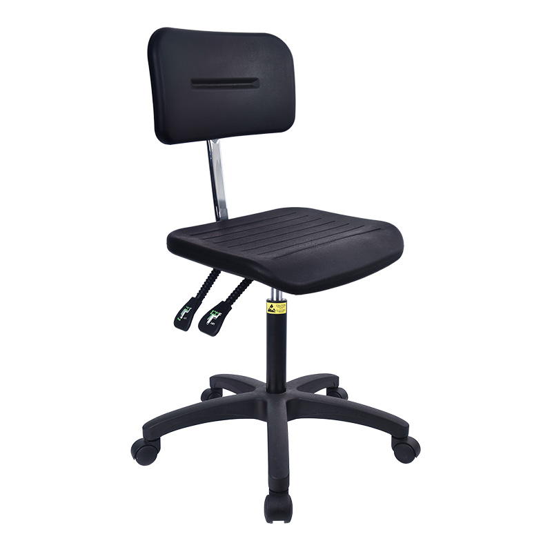Industrial Safety Working Flexible ESD Antistatic Cleanroom PU Foam Chair