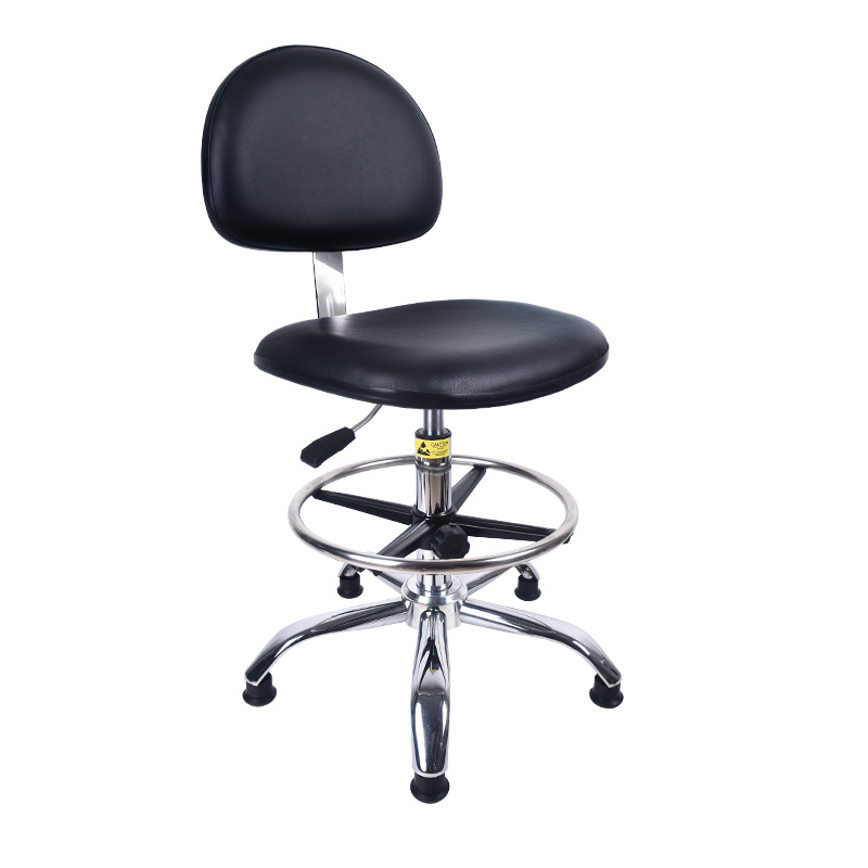 Good Sale Lab Stainless Stool Foot Stool Cleanroom Office Chair